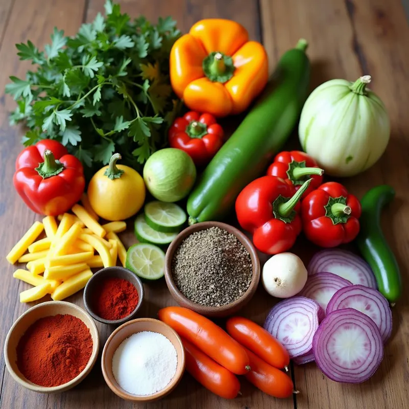 Vegan Chili Ingredients