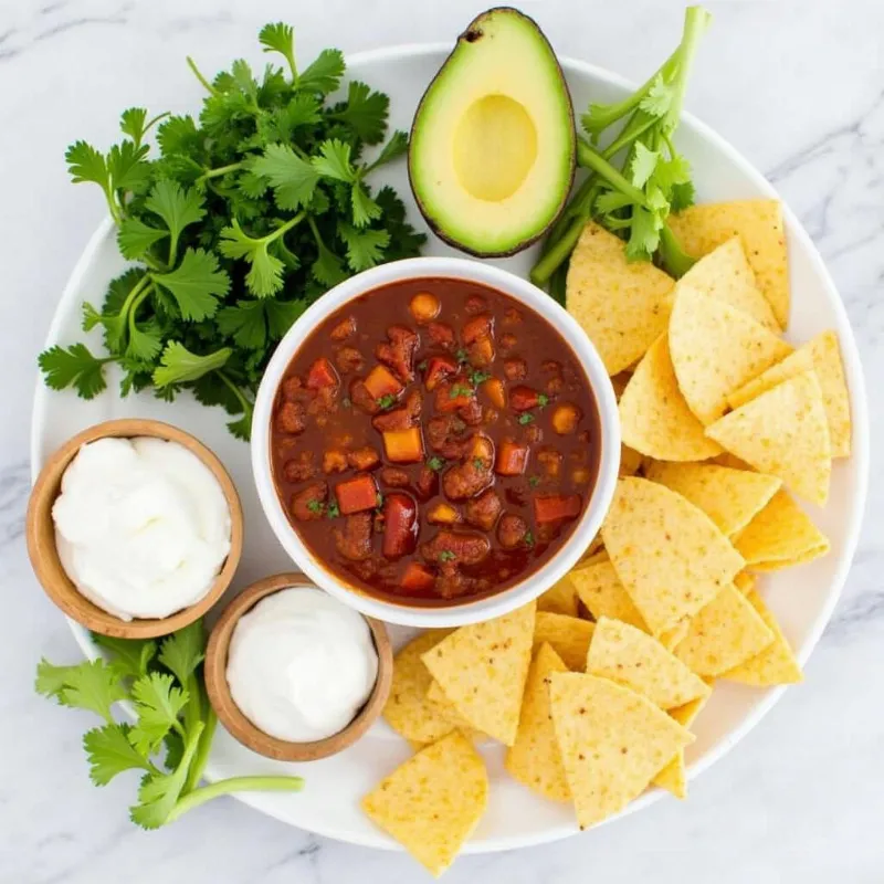 Vegan Chili Toppings