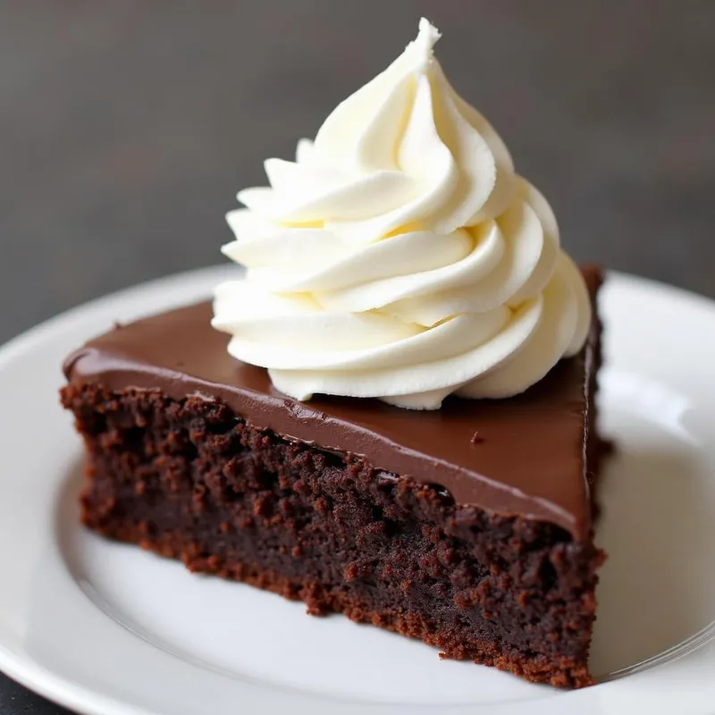 Vegan Chocolate Cake with Vegan Whipped Cream