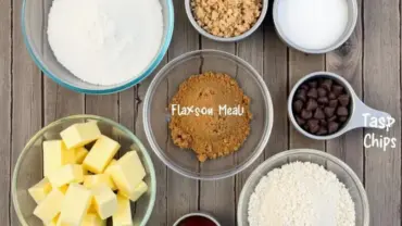 Vegan Chocolate Chip Cookie Ingredients