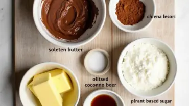 vegan chocolate frosting ingredients