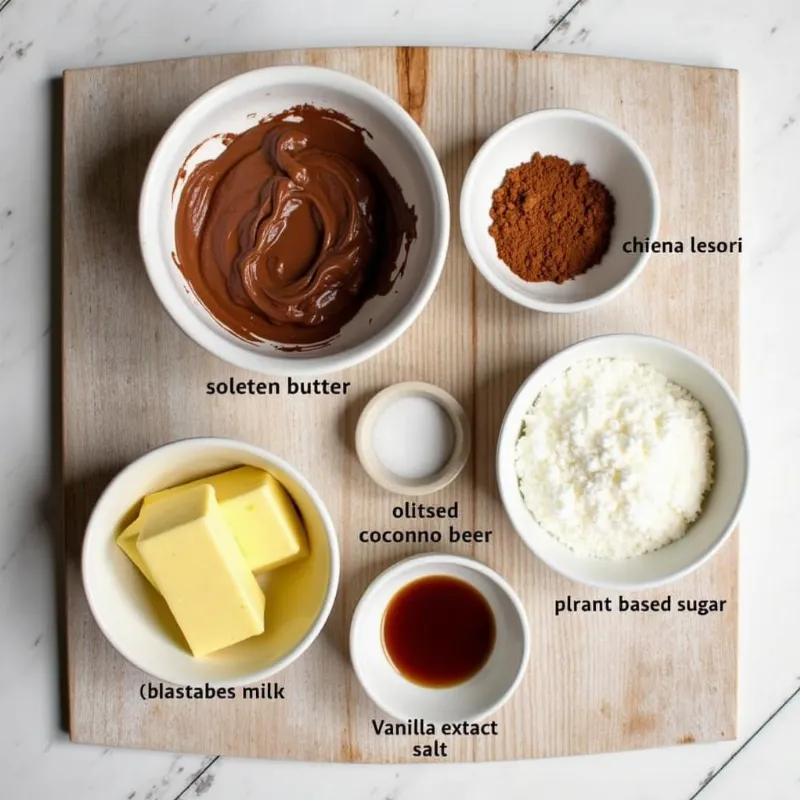 vegan chocolate frosting ingredients