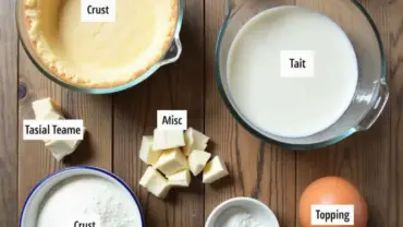 Vegan Coconut Cream Pie Ingredients