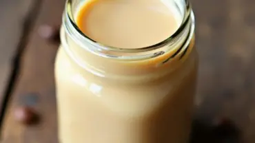 Vegan Condensed Milk in a Jar