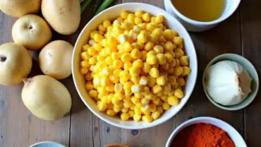 Vegan Corn Chowder Ingredients