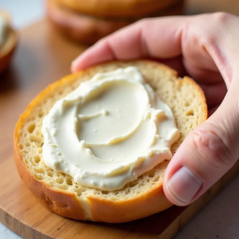 Spreading Vegan Cream Cheese