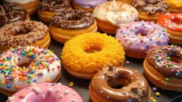 Assortment of Vegan Donuts