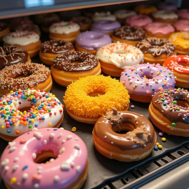 Assortment of Vegan Donuts