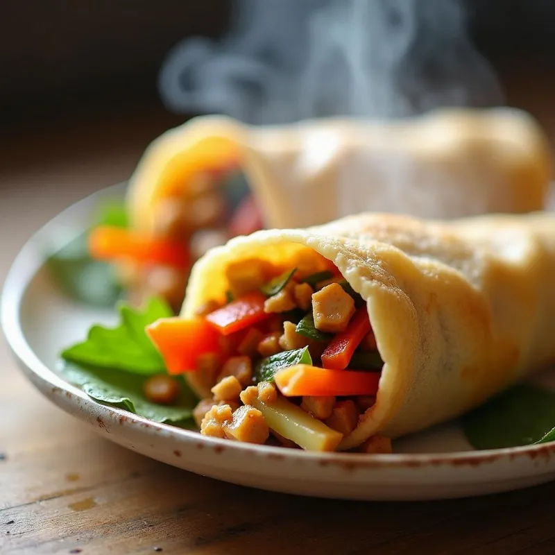 vegan egg roll filling