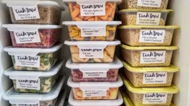 Assortment of Vegan Freezer Meals