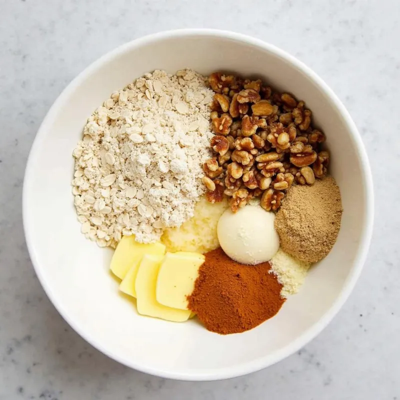 Crumble Topping for Vegan French Toast Casserole