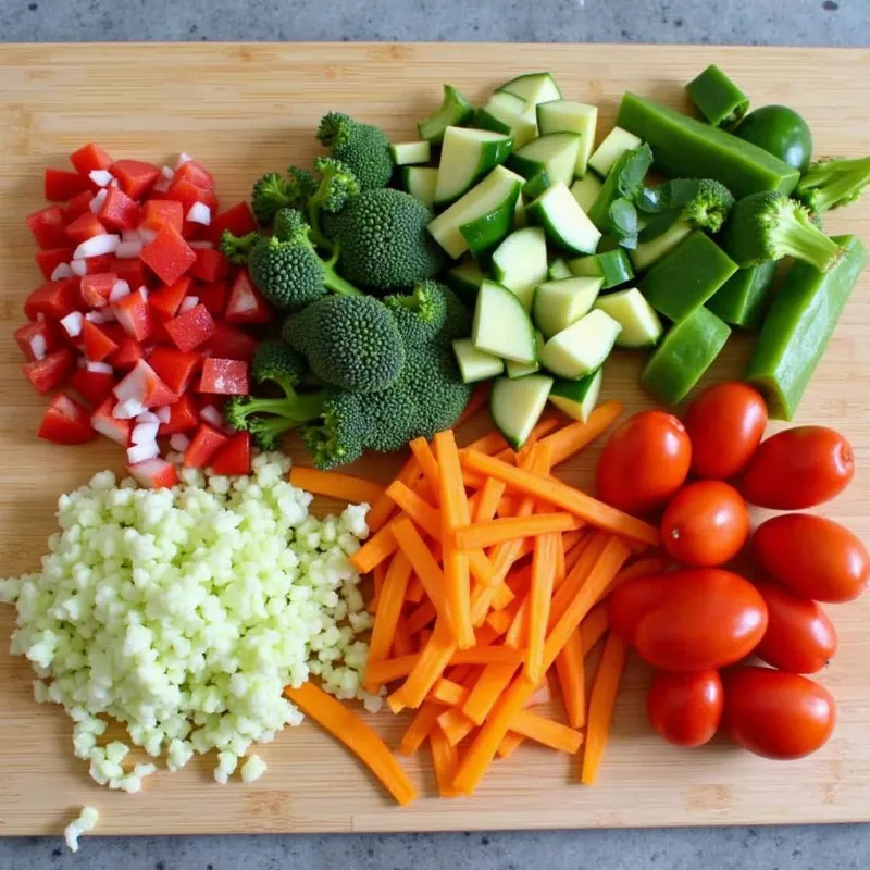 Vegan Fried Rice Ingredients