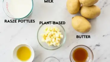 Vegan Garlic Mashed Potatoes Ingredients