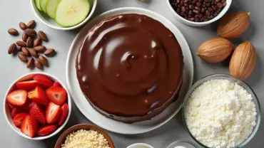 Vegan German Chocolate Cake Ingredients