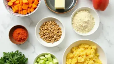 Vegan Hash Brown Casserole Ingredients