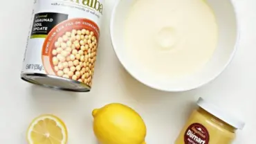 Vegan mayonnaise ingredients