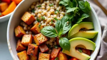 Vegan meal prep bowls