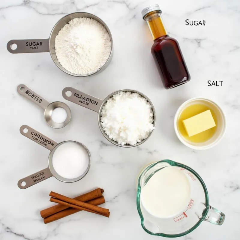 Vegan Monkey Bread Ingredients