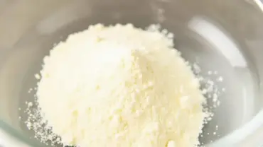 Yeast activation in a glass bowl