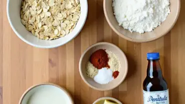 Vegan Oatmeal Cream Pie Ingredients