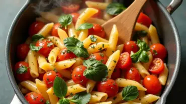 Vegan One Pot Pasta Primavera