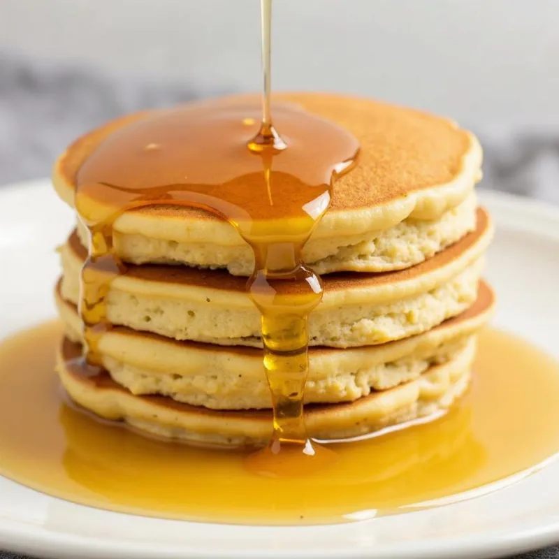 Fluffy Vegan Pancakes Made with Buttermilk