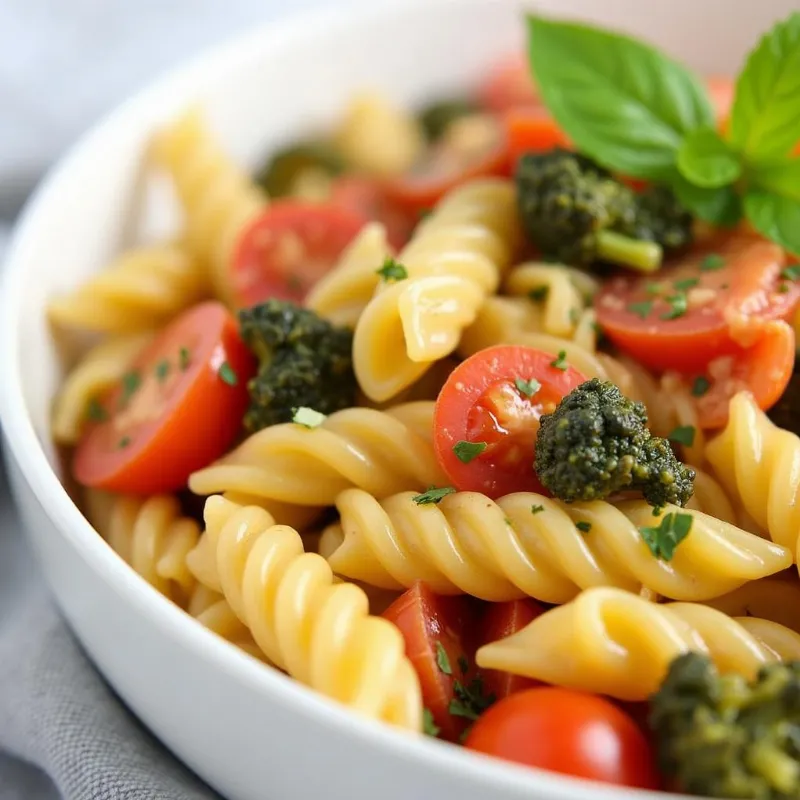 vegan pasta primavera