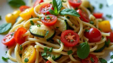 Vegan Pasta Primavera