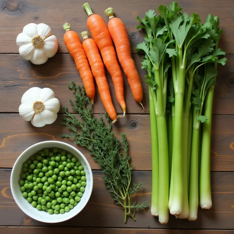 Vegan Pea Soup Ingredients