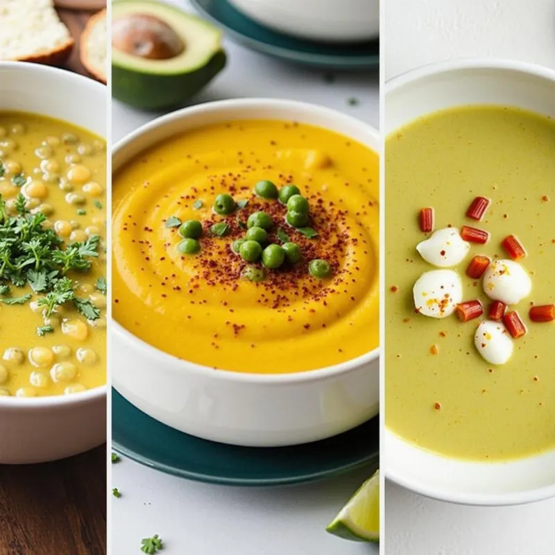 Vegan Pea Soup Variations