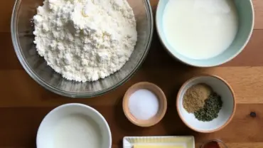 Vegan Pull-Apart Bread Ingredients