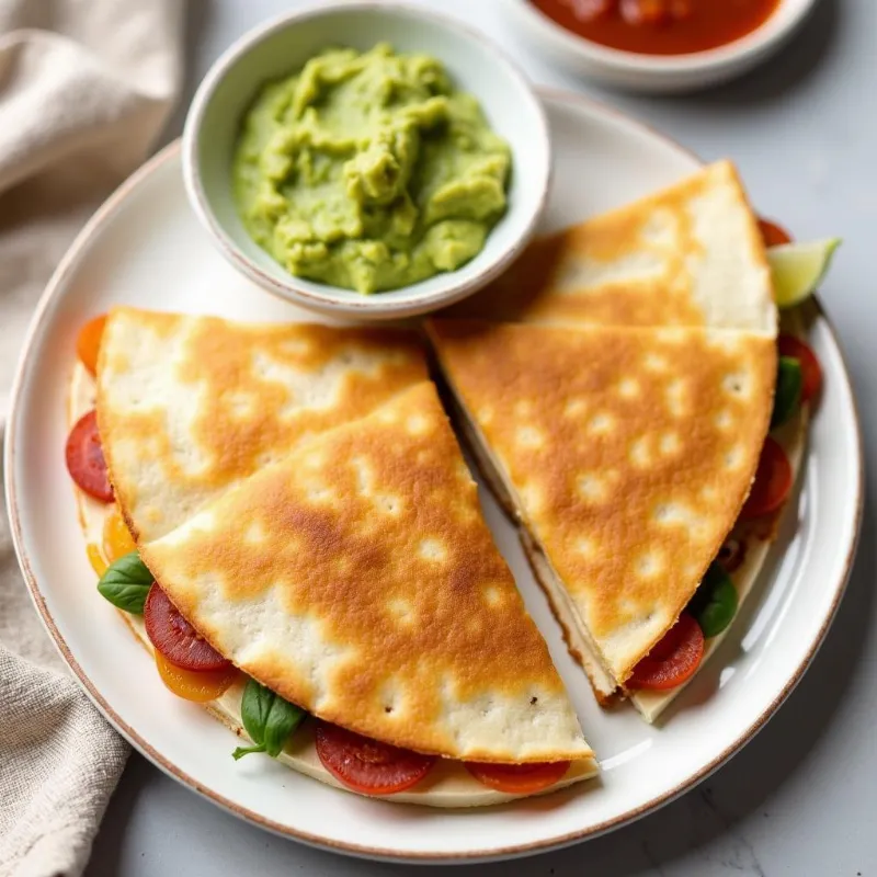 Easy Vegan Quesadillas