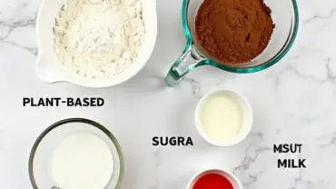 vegan red velvet cake ingredients