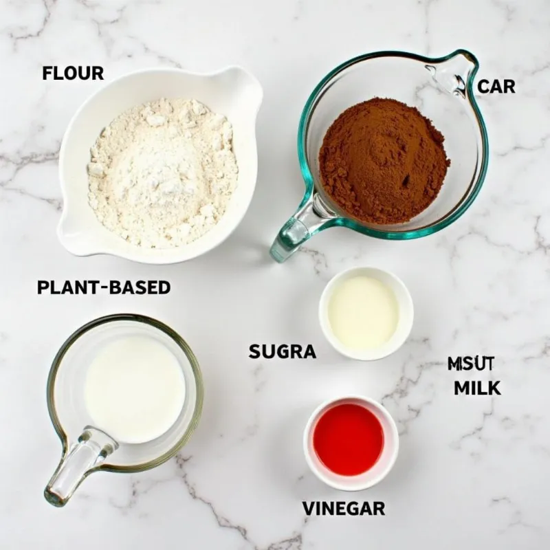 vegan red velvet cake ingredients