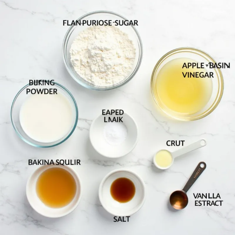 Vegan Sheet Pan Pancake Ingredients