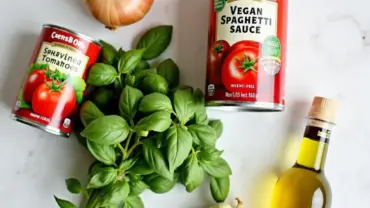 Vegan spaghetti sauce ingredients