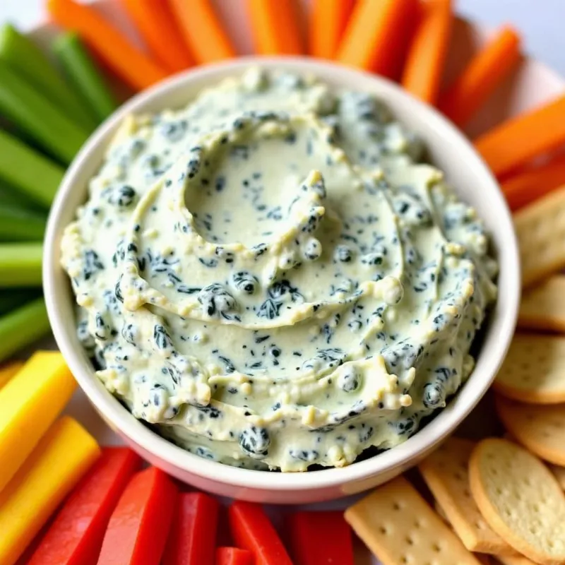 Vegan spinach and artichoke dip