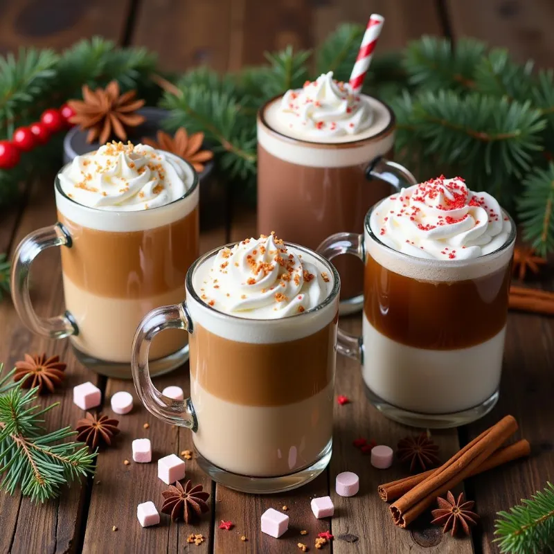 Vegan Starbucks Holiday Drinks Spread