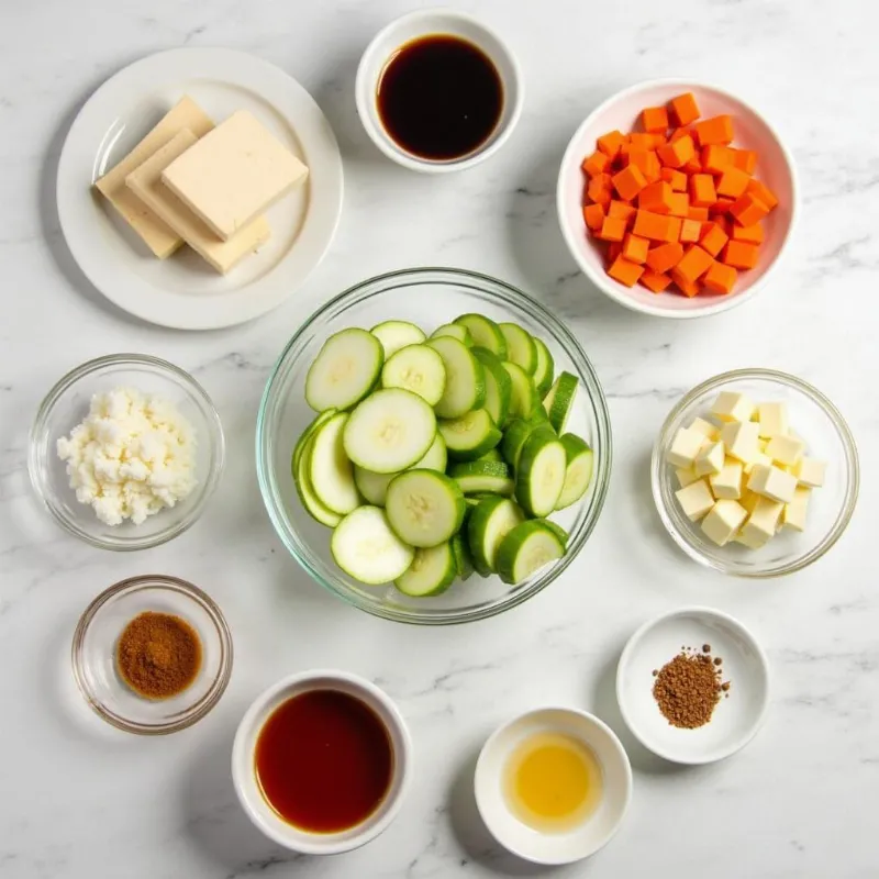 Vegan Sweet and Sour Chicken Ingredients