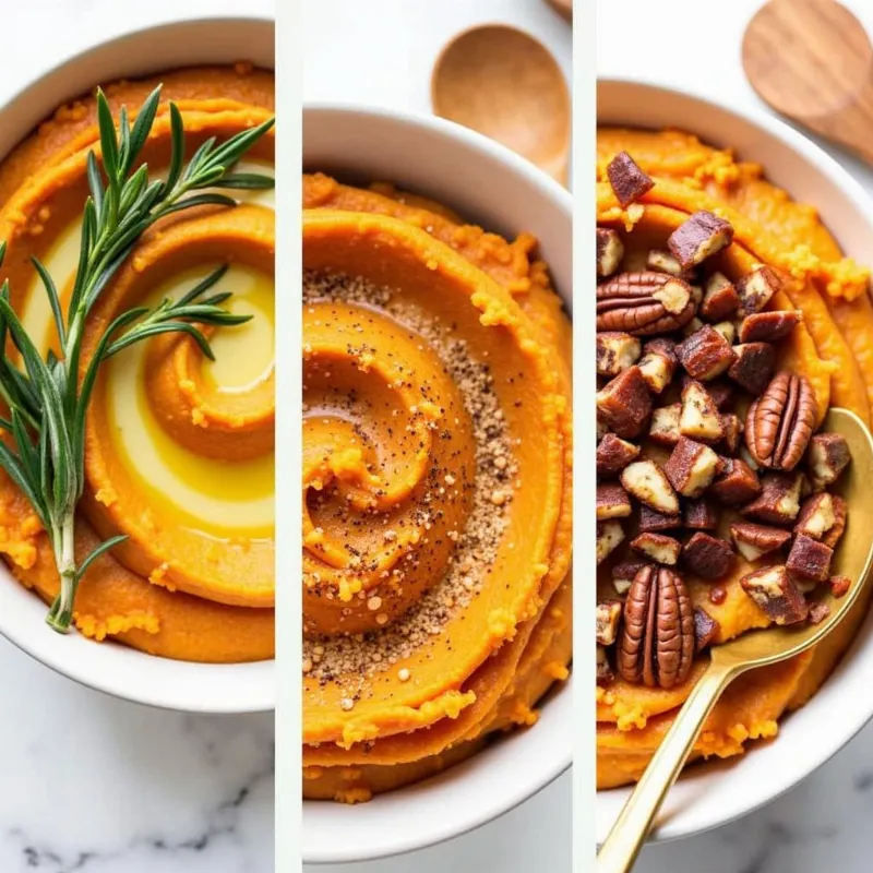 Vegan Sweet Potato Mash Variations