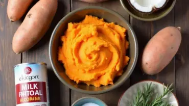 Vegan Sweet Potato Mashed Potatoes Ingredients