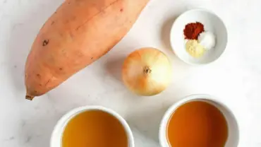 Vegan Sweet Potato Soup Ingredients