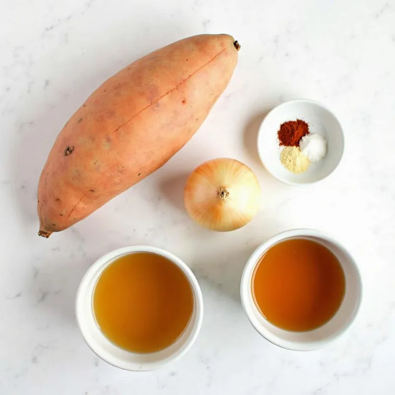 Vegan Sweet Potato Soup Ingredients