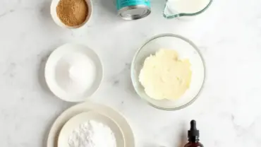 Vegan Swiss Meringue Buttercream Ingredients