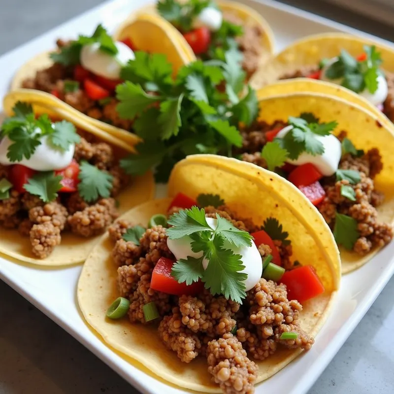 Vegan Tacos Platter