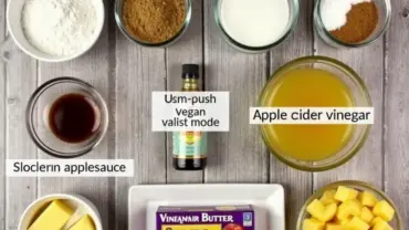 Vegan Upside Down Cake Ingredients