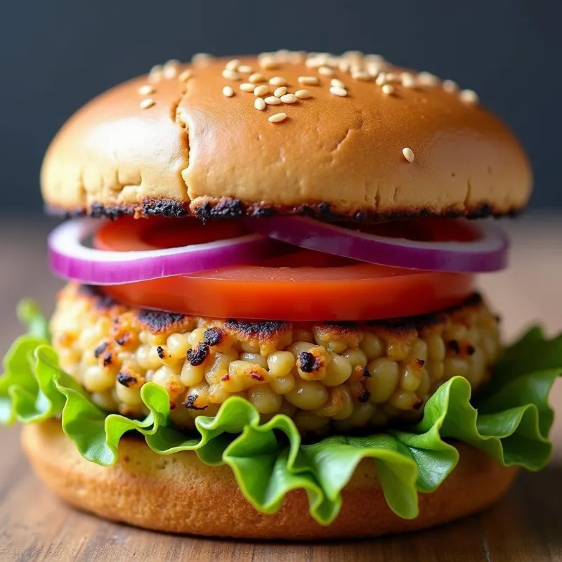 Juicy Vegan White Bean Burger